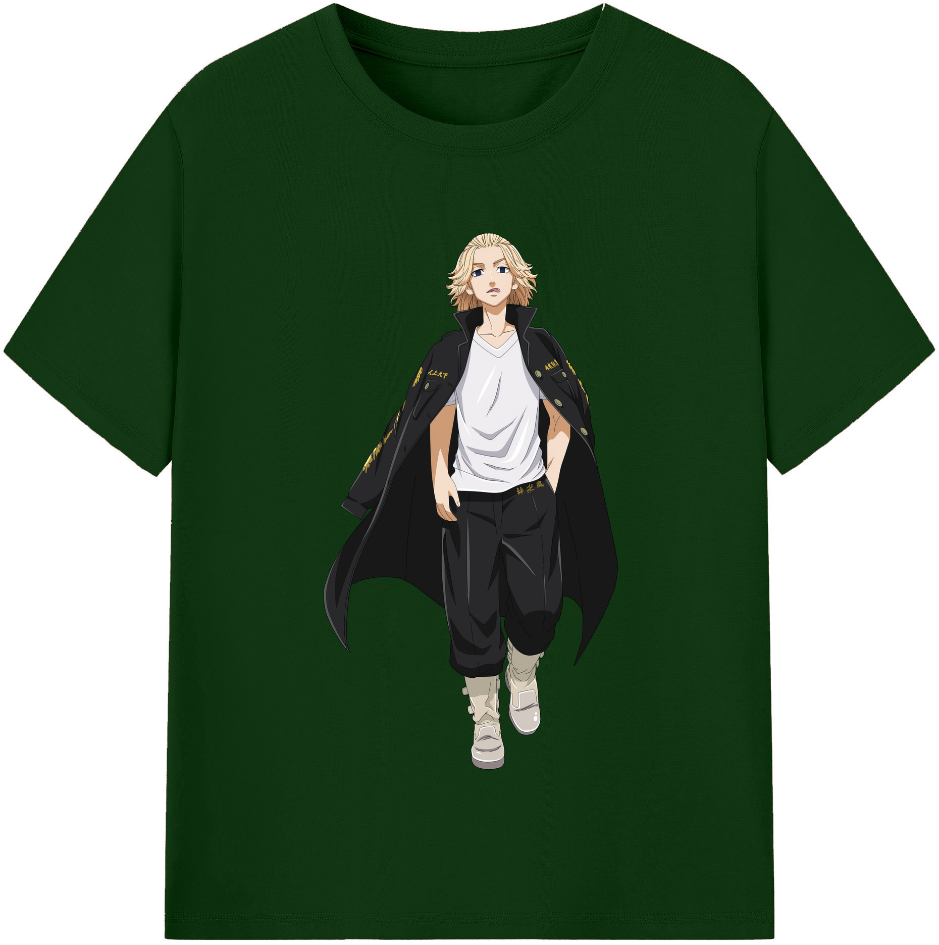 （画像用） 東京リベンジャーズ Tokyo Revengers 綿100％半袖Tシャツ（フロントプリント）